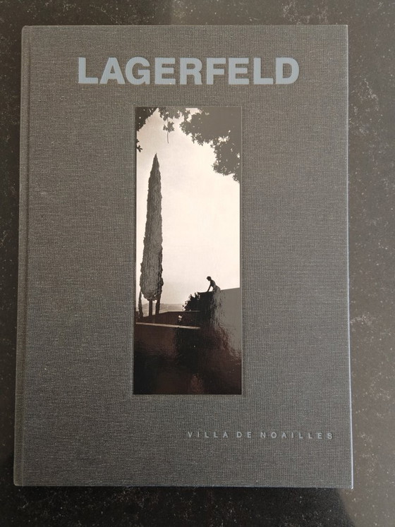 Image 1 of Karl Lagerfeld – Nadja Auermann – Villa Noailles Photo Set + Book (1990s)