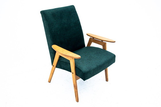 Image 1 of Deux fauteuils verts vintage par Jaroslav Šmídek pour Jitona, Tchécoslovaquie, années 1960