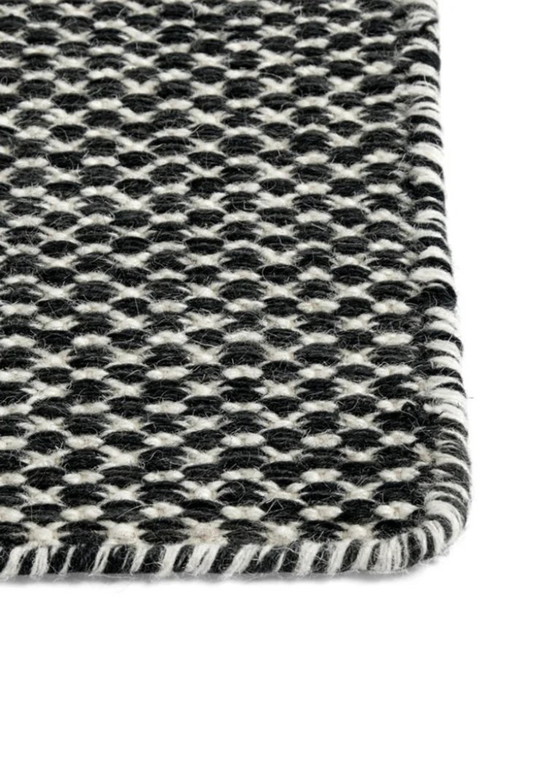 Tappeto Kelim Moiré HAY 300x400, in lana tessuta a mano, marcato – Tappeti, Wool (photo 4 of 5)
