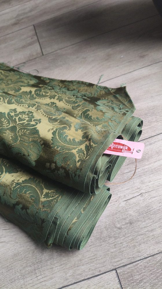 Image 1 of Jacquard damascato vintage da 13,3 m – Van Reeuwijk Rotterdam – anni '60 – Come nuovo