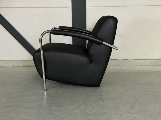 Leolux Scylla – Nero – Come Nuovo – Poltrone, Pelle, Tessile (photo 5 of 9)