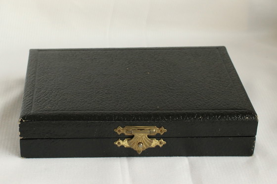 Image 1 of 6 assiettes à couteau en cristal avec boîte cadeau d'origine