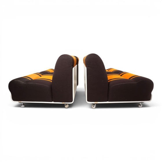 Image 1 of Cor Concha 4-delige modulaire bank in Space Age-stijl van Jo Otterpohl, 1970