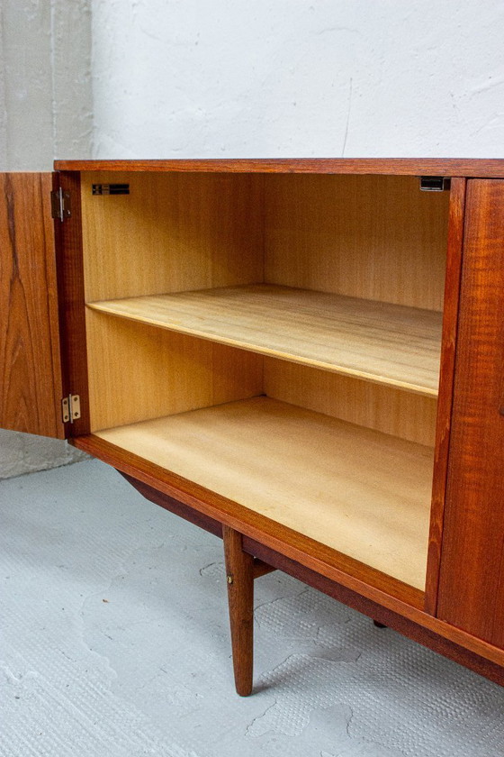 Image 1 of Vintage teak sideboard chest of drawers Fristho Modulus Danish 60s