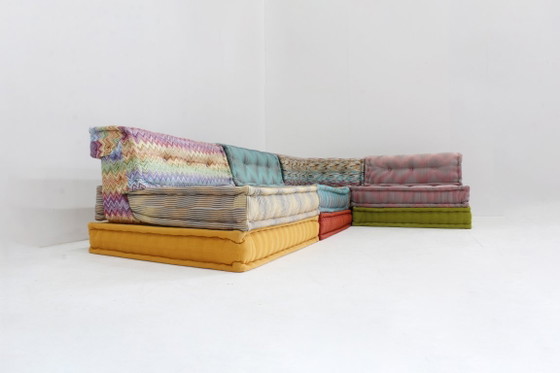 Image 1 of Canapé Mah Jong Roche Bobois Missoni design par Hans Hopfer, lot de 12