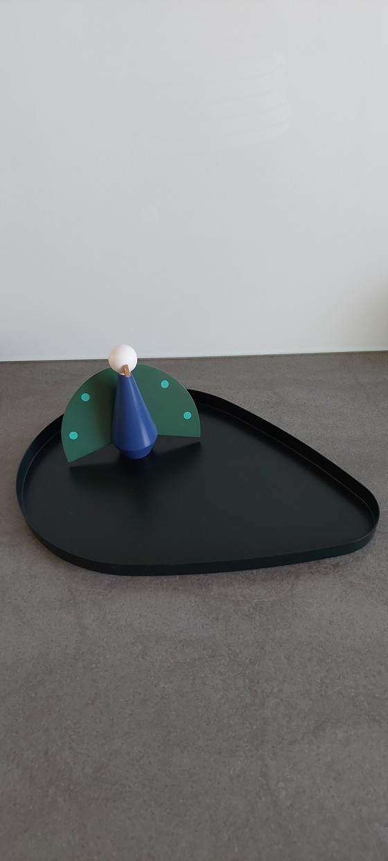Image 1 of Normann Copenhagen Tivoli series tray and peacock