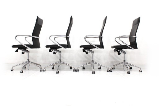 wie neu! ART COLLECTION Executive Bürostuhl, Schreibtischstuhl mit Premium Leder aus Vorstandsetage!