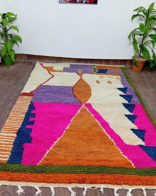Tappeto marocchino fatto a mano, 200 cm x 300 cm