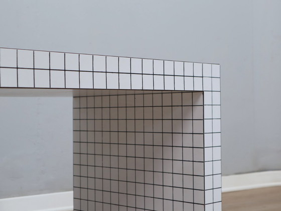Image 1 of Quaderna-bank van Superstudio, originele productie uit de jaren 70 van Zanotta.