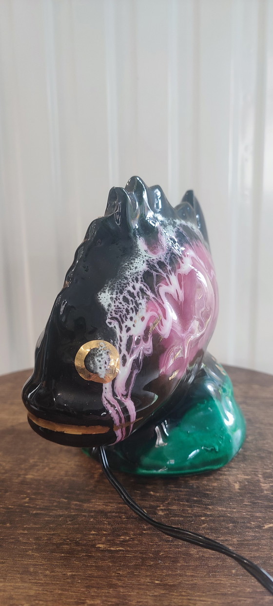 Image 1 of Keramische vislamp Vallauris