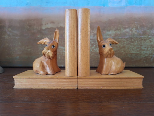 handgefertigte Hunde, Buchstütze