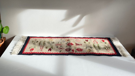 Image 1 of Rollakan Rug, Vintage Tulip Design