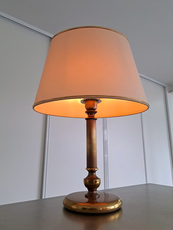 Image 1 of Set Herda Brass Table Lamps