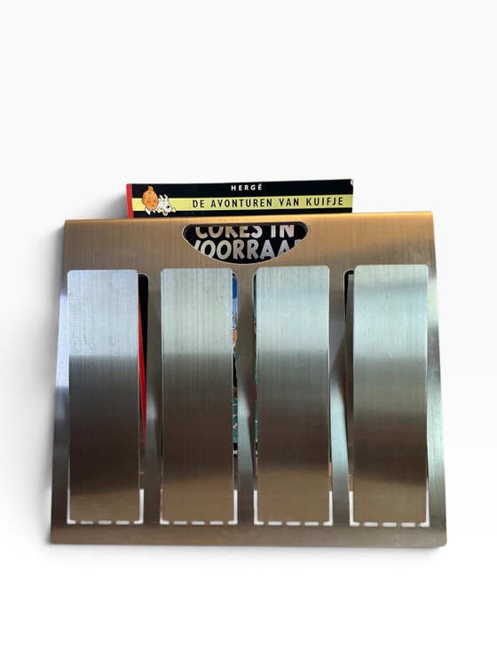 Porte-revues Design Minimaliste. Space Age / Postmoderne Années 80/90 – Metal (photo 6 of 15)