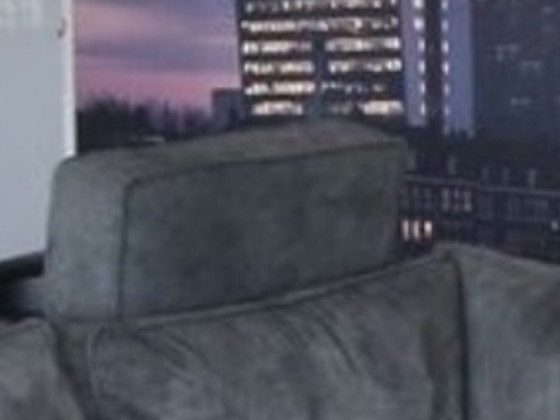 Splendid Pronto Corner Sofa (3x2.5m) Anthracite Microleather – As Good As New + 2 Headrests – 3-5 seaters (photo 5 of 6)