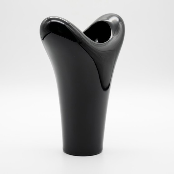 Image 1 of Vase et cendrier Rosenthal Studio Line Glossy Porcelaine Noire SPIRIT, Platt & Young