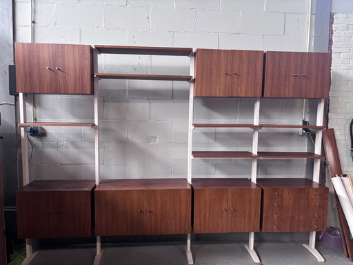 Vintage Wall Cabinet Wall Rack Bookcase