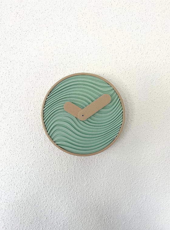 "Wilderness" Scandinavian Design Clockwork - Sustainable Material - 2026, LL, Beige (photo 4 of 8)