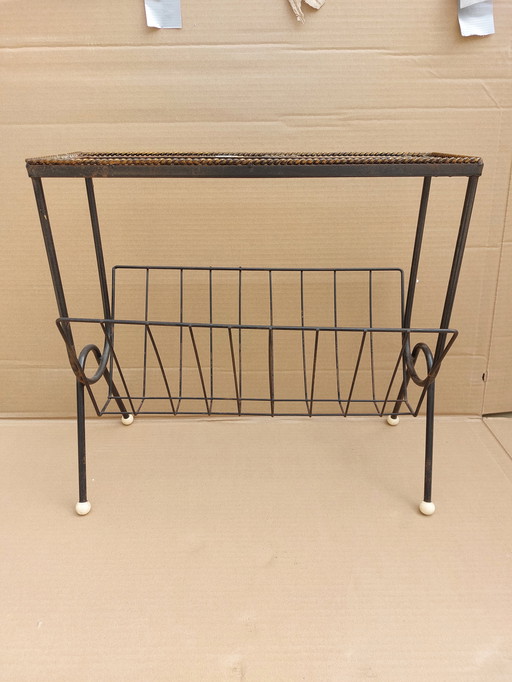 Vintage newspaper rack