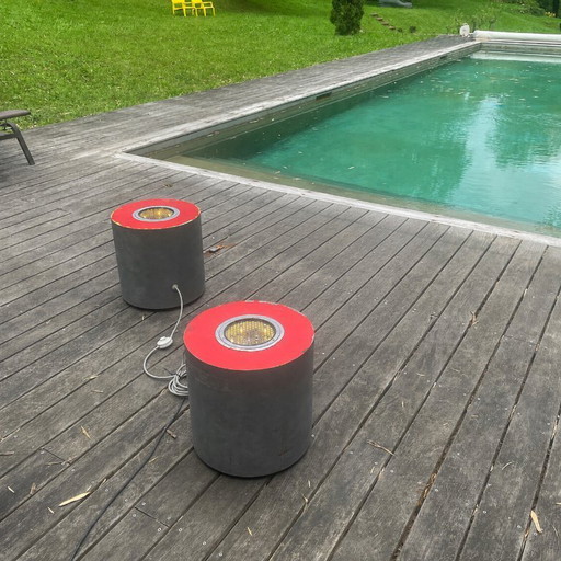 Illuminated Outdoor Tables or Stools – tafellampen, Iron (photo 2 of 5)