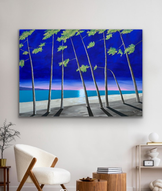 Image 1 of Acrylic on canvas XXL 162x114cm