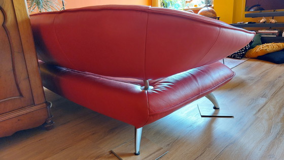 Image 1 of Sofa Frame Design Red Leather Brand Bulfrogg
