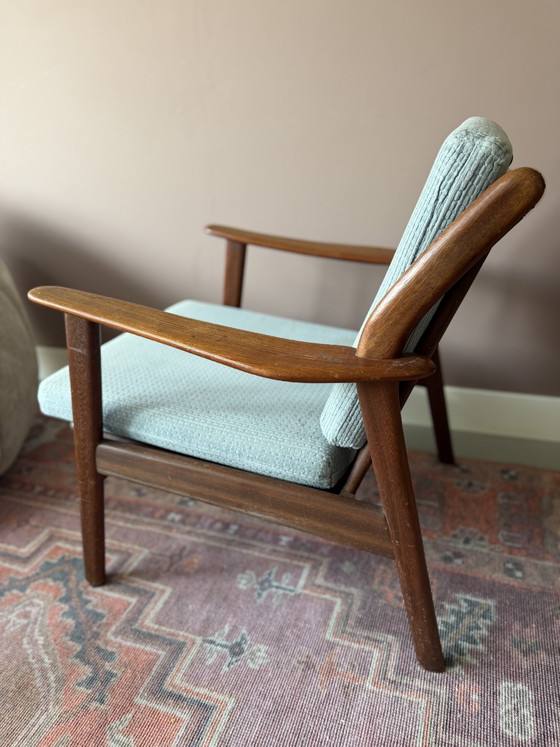 Poltrona vintage De Knoop della metà del secolo - De Ster Geldermalsen – Poltrone, Wood (photo 10 of 10)
