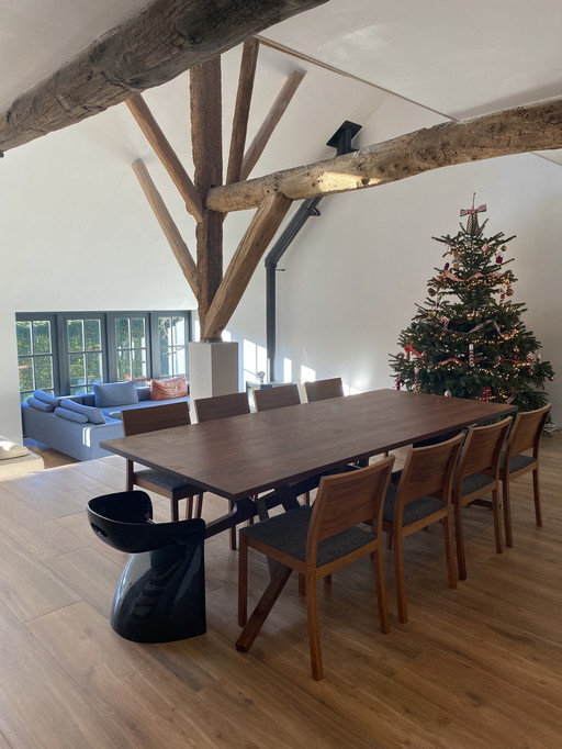 8 Hussl ST4N Eetkamerstoelen