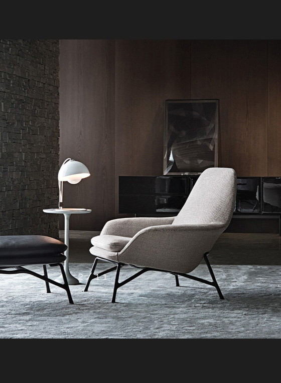 Image 1 of Minotti Prince Fauteuil van Rodolfo Dordoni voor Minotti