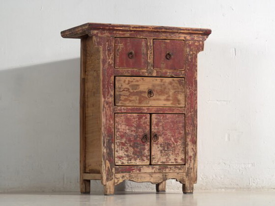 Mobile orientale antico con patina rossa (c.1900) #77 – Cassettiere (photo 12 of 40)