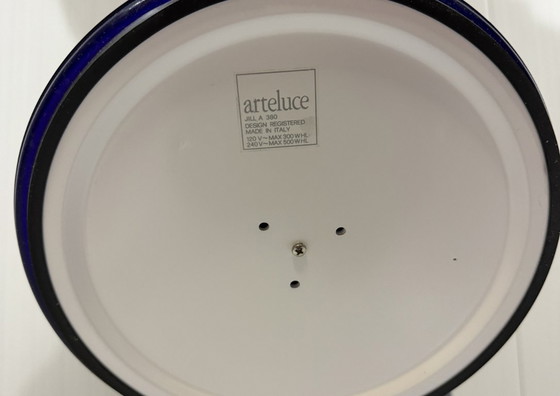 Image 1 of Lampadaire Arteluce Jill A380 bleu, Italie, années 1970