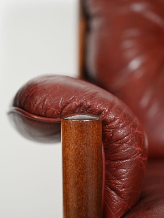 Image 1 of Pair of "Hoffman" armchairs by Gunnar Kentemol