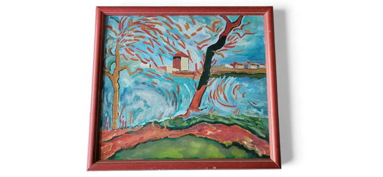Table HSP selon Vlaminck – Peintures et dessins, Wood (photo 2 of 5)