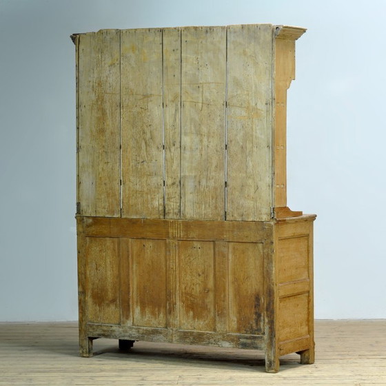 Grenenhouten buffetkast, circa 1850 – Kasten, Wood, Brass, Vintage (photo 14 of 14)