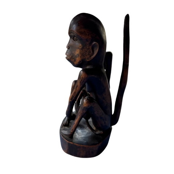 Image 1 of Scultura tribale - Madre e figlio - Stile Sepik - Papua Nuova Guinea - 1940-1960 ca.