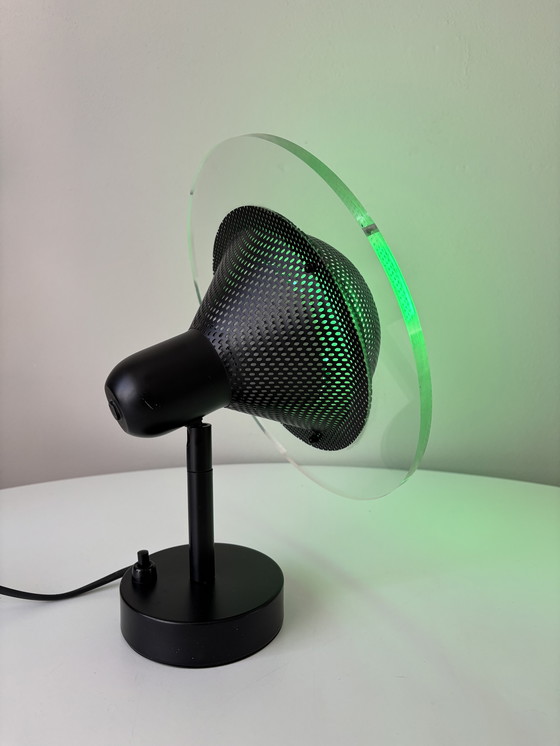 Image 1 of Lampada da parete in plexiglass Harco Loor anni &#39;80