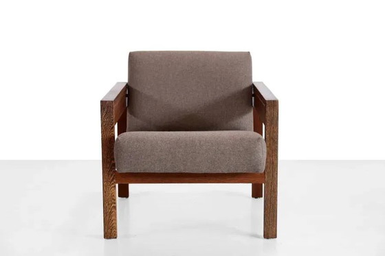 Hein Stolle für 't Spectrum Wenge-Holzsessel Modell SZ25 / SZ80 – Wood, Mid Century Modern (photo 3 of 10)