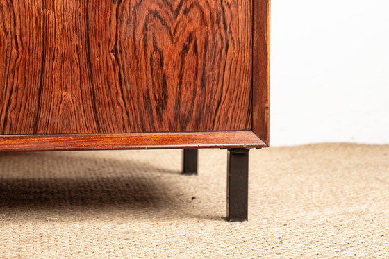 Image 1 of Buffet ou petite enfilade Scandinave en Palissandre par Erik Brouer pour Brouer’s Mobelfabrik 1960.