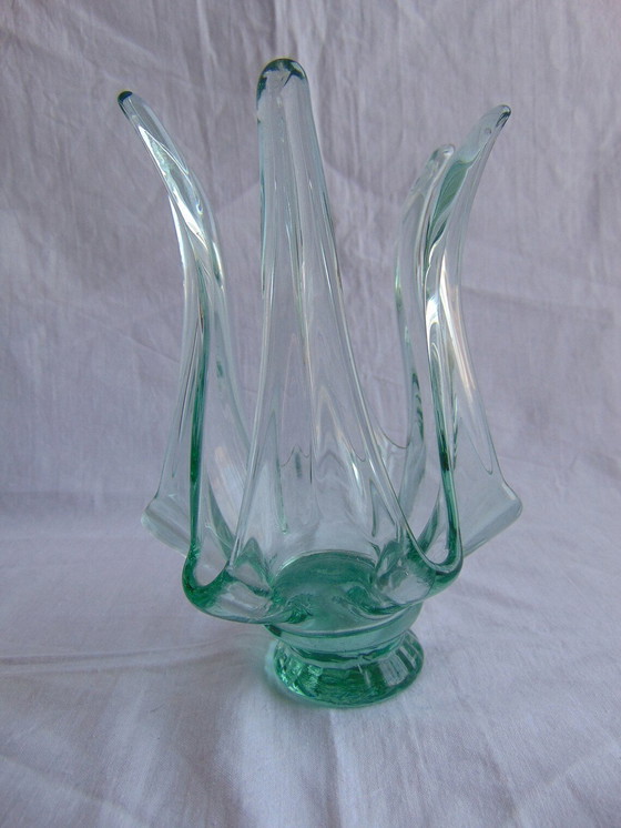 Image 1 of 2 Vasen aus recyceltem Glas