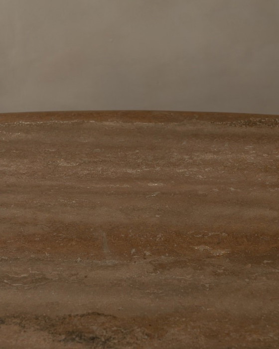 Image 1 of Vintage travertine coffee table, 1970s