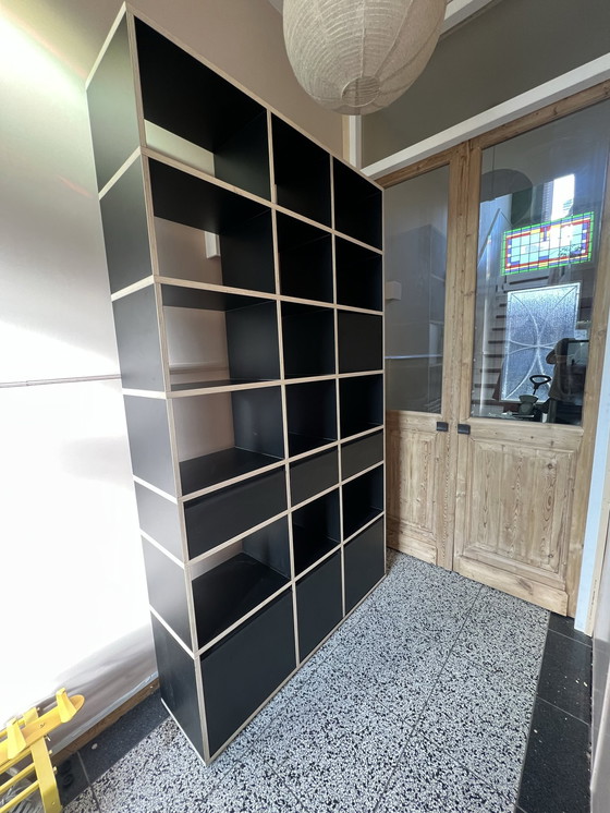 Image 1 of Tylko shelf black plywood