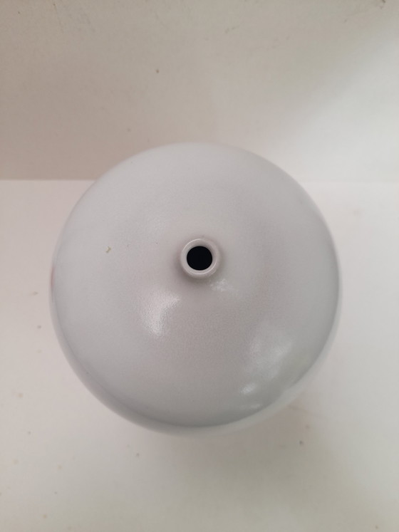 Gran Soliflore de Cerámica Blanca – Jarrones, Ceramic (photo 3 of 5)