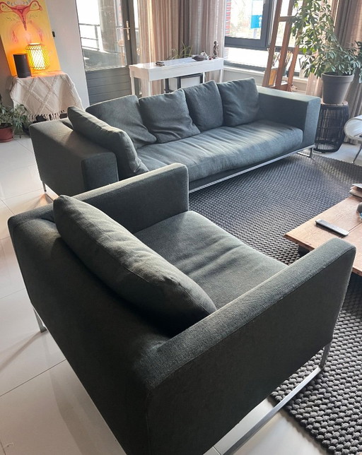 B&B Italia Sofa Anthracite