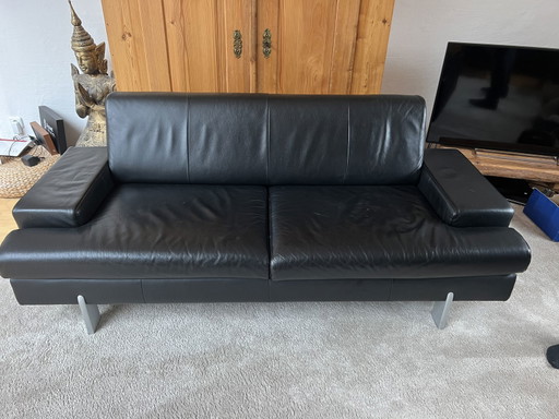 Rolf Benz Leder Couch 644
