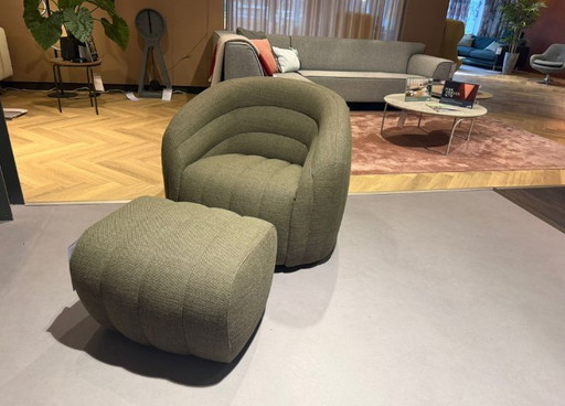 Pode Balini fauteuil met poef