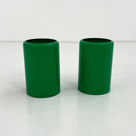 Groene Birillo 1100 Prullenbak of Paraplubak van Giottono Stoppino voor Rexite, jaren 80 – Plastic (photo 4 of 6)