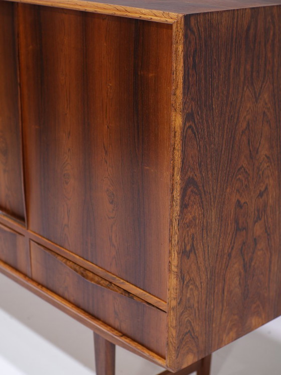 Image 1 of Credenza alta con barra in palissandro di E.W. Bach, danese, vintage anni '60