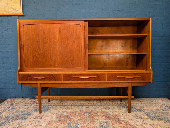 Image 1 of Buffet haut vintage, Holger Christensen, Design danois des années 1960