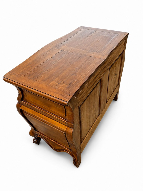 Commode Tombeau Galbée Louis XV – Wood (photo 9 of 12)