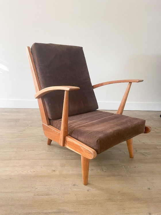 Fauteuil Vintage | Récemment Retapissé | Terra | Guell Lamadrid – Wood (photo 6 of 6)